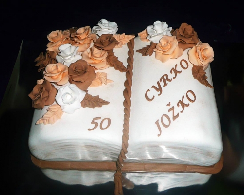 Najnovšie torty » Torta Kniha