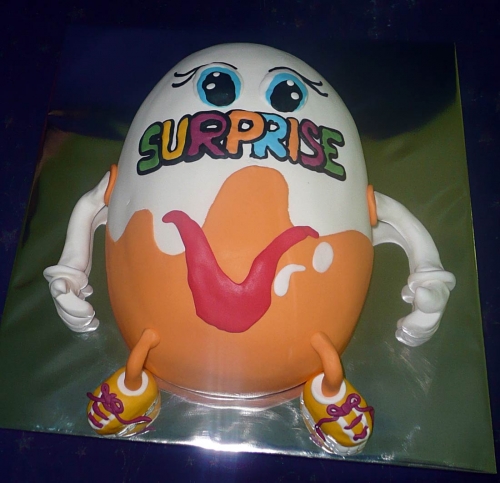 Torty » Torta Kinder vajce