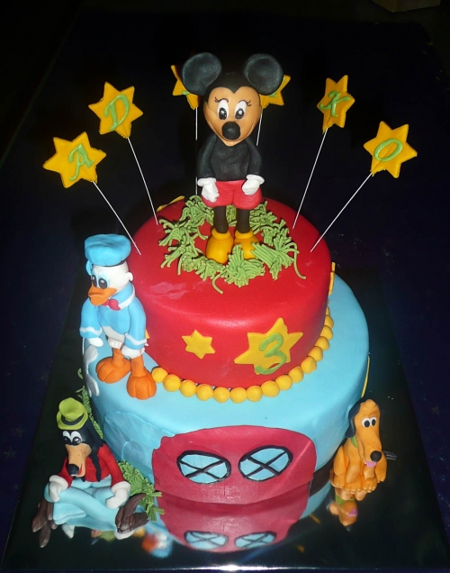 Najnovšie torty » Torta Mickey Club