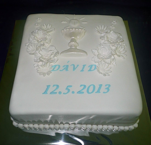 1. sv. prijímanie, birmovka » Torta Dávid
