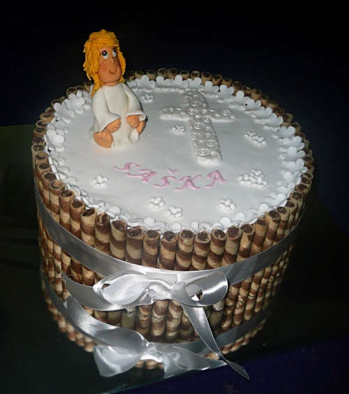 1. sv. prijímanie, birmovka » Torta PSP Saška