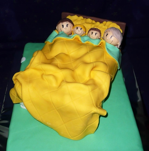 Torty » Torta Posteľ