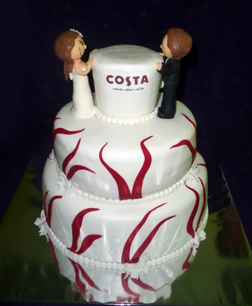 Svadobné torty » Torta Caffe Costa