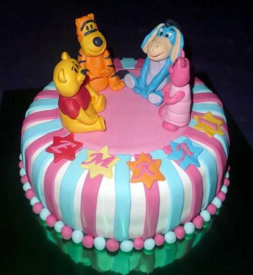 Svadobné torty » Torta Macko Pu