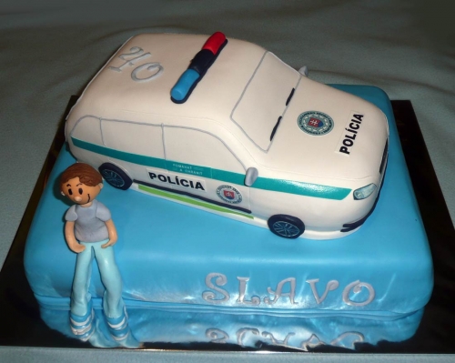 Najnovšie torty » Torta Policia