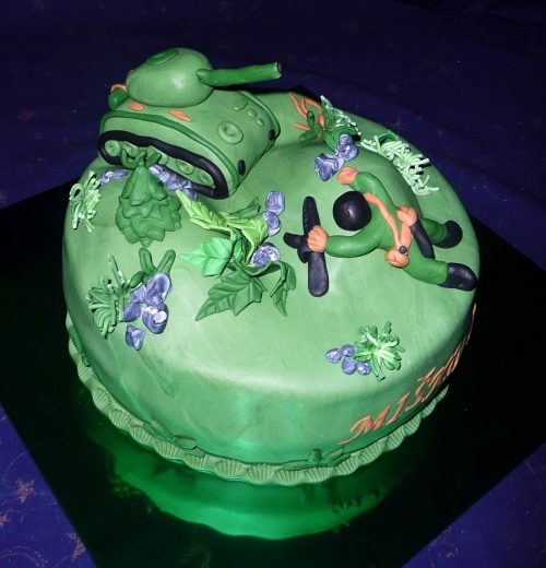 Najnovšie torty » Torta Tanky