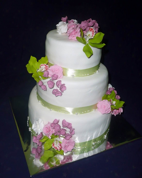 Svadobné torty » Torta Svadobná 3p