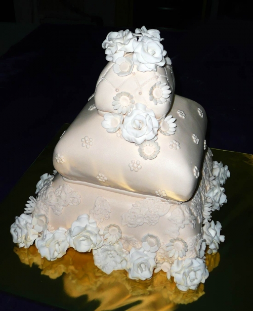 Svadobné torty » Torta Svadobná vankúše