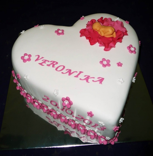 Krstinové torty » Torta Na krstiny