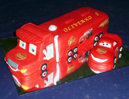 Svadobné torty » Torta Mac Cars