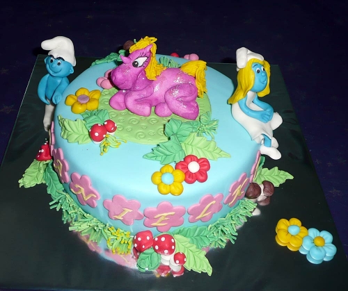 Svadobné torty » Torta Poníky