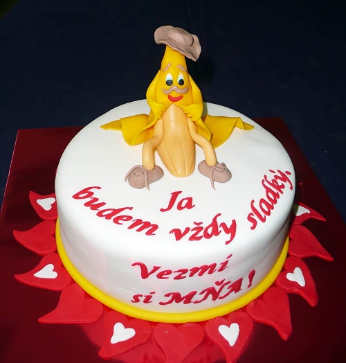 Torty » Torta Banán