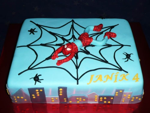 Svadobné torty » Torta Spiderman