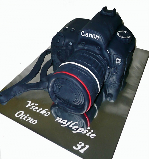 Torty » Torta Fotoaparát Canon
