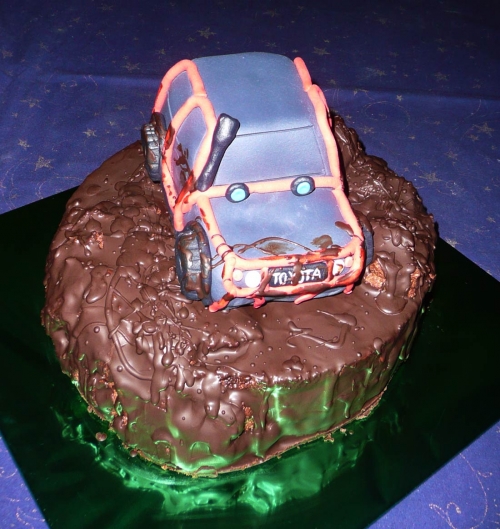 Torty » Torta Auto jeep