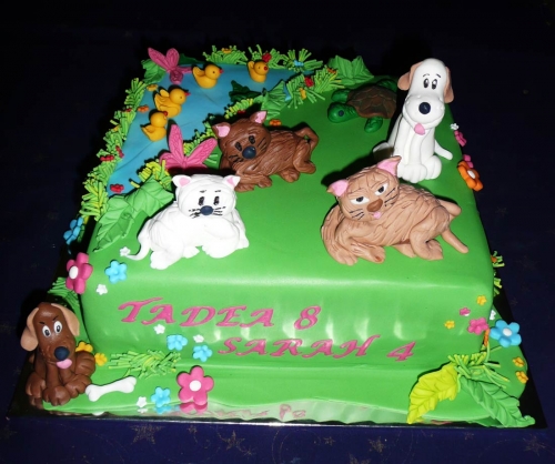 Svadobné torty » Torta Na dvojoslavu