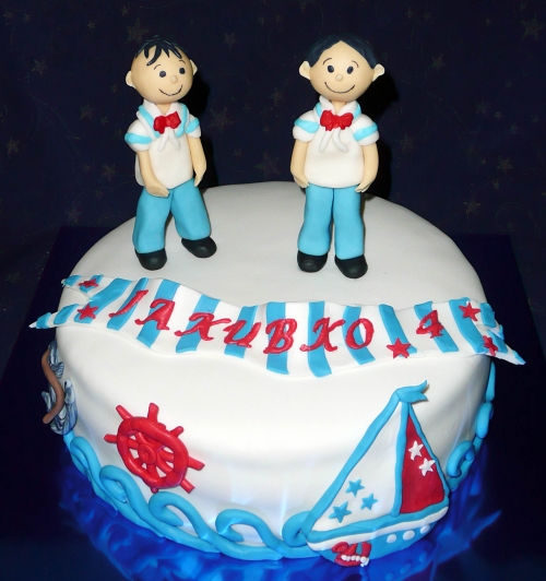 Svadobné torty » Torta Lolek a Bolek