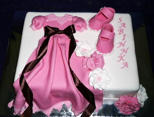 Krstinové torty » Torta Sabinke