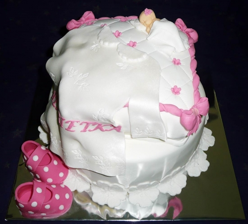 Krstinové torty » Torta Krstinová pre dievča