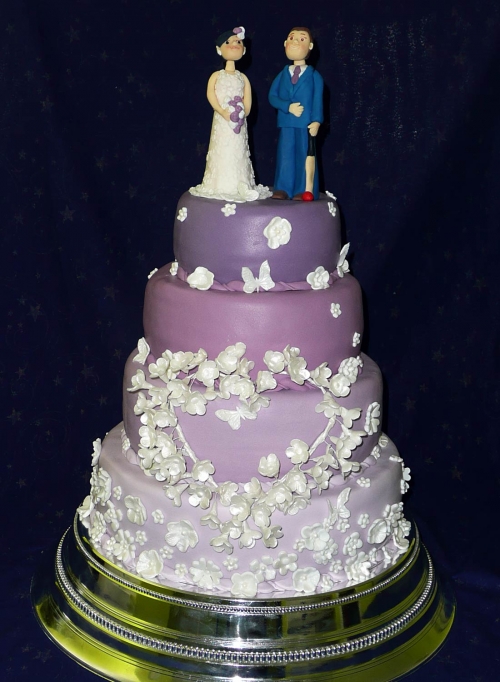 Svadobné torty » Torta Svadobná torta 4p.