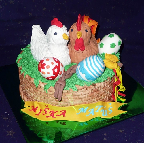 Svadobné torty » Torta Veľká noc