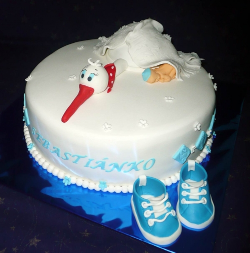 Krstinové torty » Torta Krstinová torta