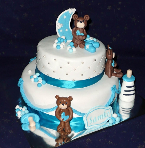 Krstinové torty » Torta Na krstiny