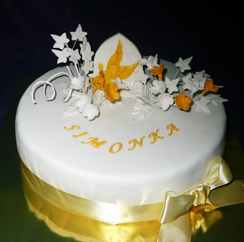 Krstinové torty » Torta Prvé sv. prijímanie