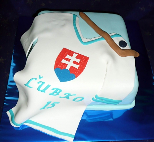 Svadobné torty » Torta Hokejová pre Lubka