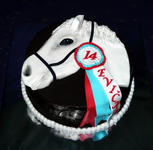Svadobné torty » Torta Kôň 2d