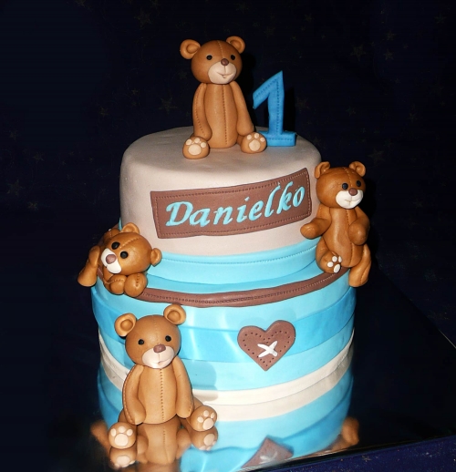 Svadobné torty » Torta Pre chlapca Danielka