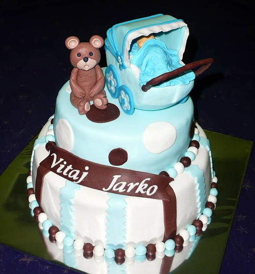 Krstinové torty » Torta Krstiny pre Jarka