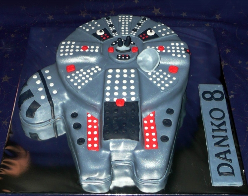 Svadobné torty » Torta Kozmická loď LEGO