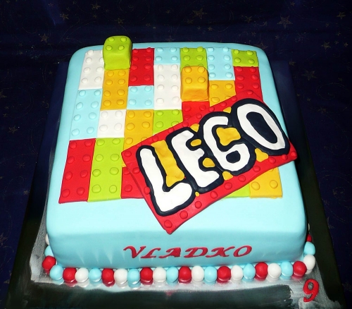 Svadobné torty » Torta Lego pre chlapca