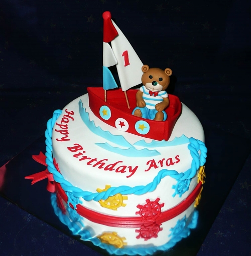 Svadobné torty » Torta Macko pre chlapca
