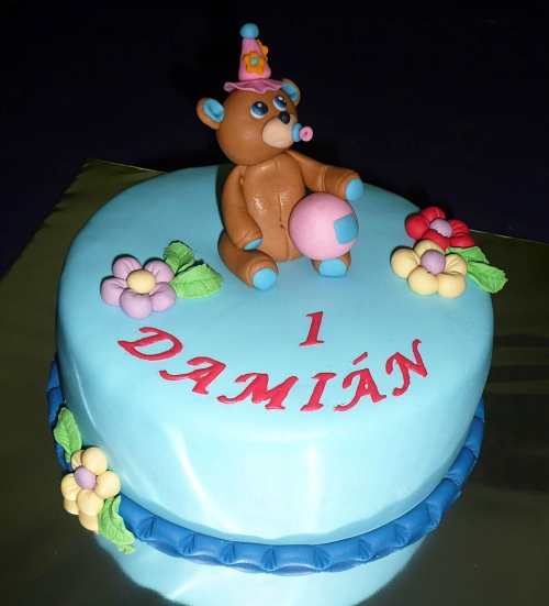 Svadobné torty » Torta Macík pre chlapca