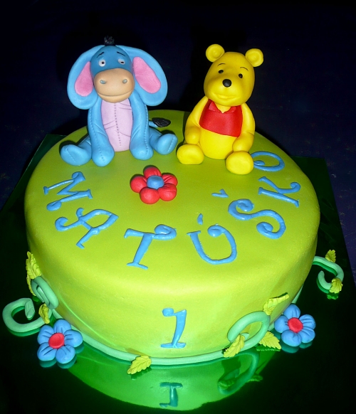 Svadobné torty » Torta Macko Pooh