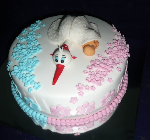 Krstinové torty » Torta Na krstiny