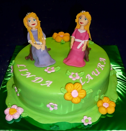 Svadobné torty » Torta Pre dievčatá