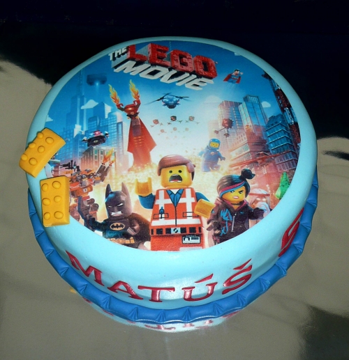 Svadobné torty » Torta Lego Movie