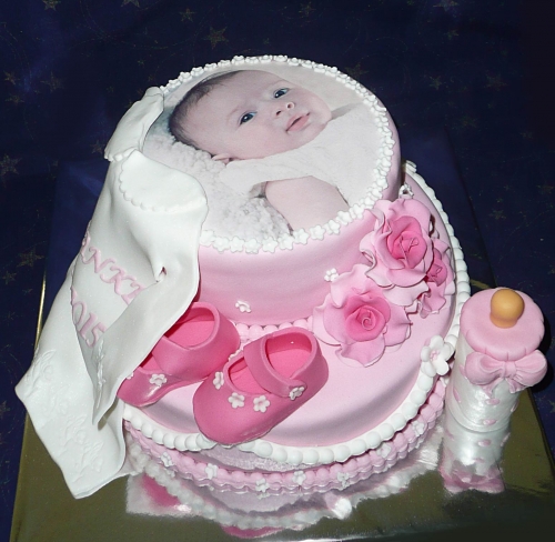 Krstinové torty » Torta Na krstiny pre Emku