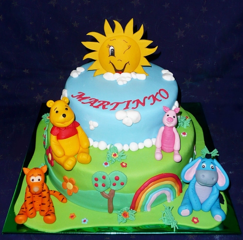Svadobné torty » Torta Macko Pooh