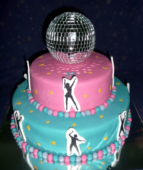 Torty pre ženy » Torta Disco gula