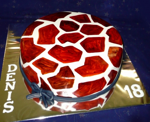 Torty » Torta Vzor žirafa