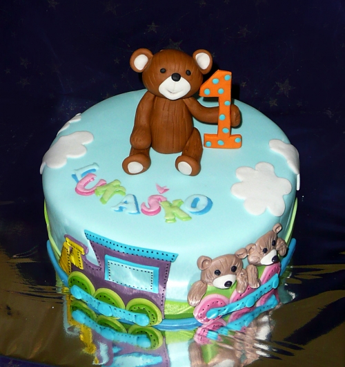 Svadobné torty » Torta Macko pre Lukáška