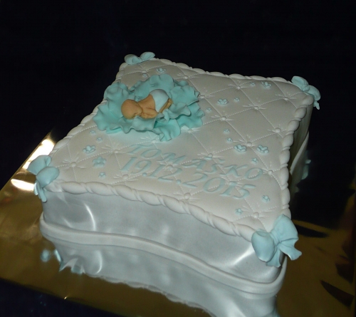 Krstinové torty » Torta Krstinová pre Tomáška