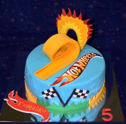 Torty pre chlapcov » Torta Hot Wheels