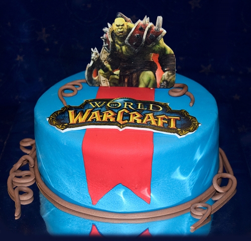 Torty pre chlapcov » Torta World Warcraft
