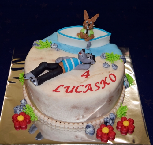 Torty pre chlapcov » Torta No počkaj zajac