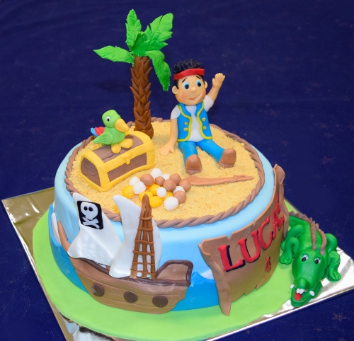 Torty pre chlapcov » Torta Pirát Lucas